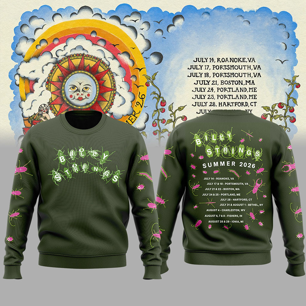 Billy Strings Summer 2026 George Ebblewhite Sweatshirt Billy Strings Merch Gift For Music Fans - Kdjoy