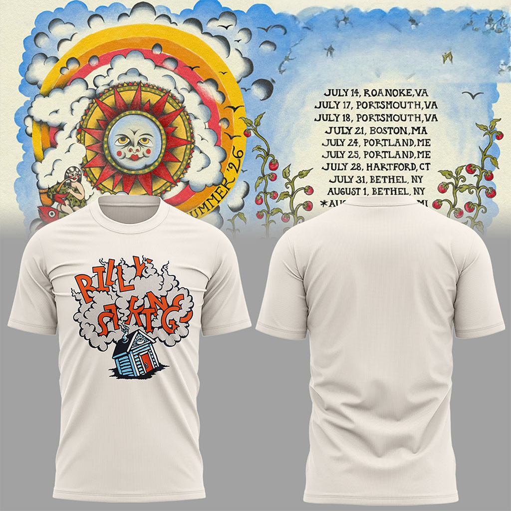 Billy Strings Summer Tour 2026 Hydrangea T-Shirt Billy Strings Merch Gifts For Music Lovers - Kdjoy Billy Strings Summer Tour 2026 Hydrangea T-Shirt Billy Strings Merch Gifts For Music Lovers - Kdjoy
