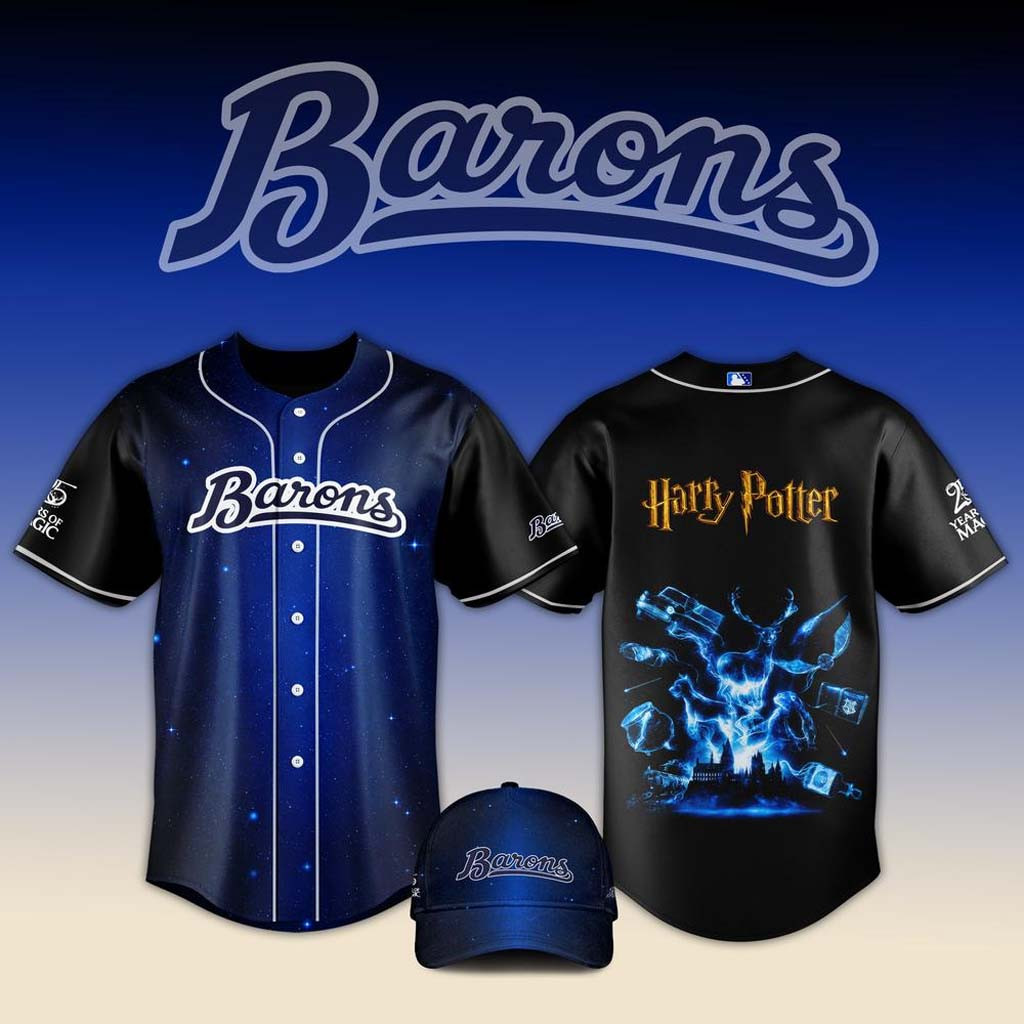 Birmingham Barons X Harry Potter 2026 Baseball Jersey Birmingham Barons Merch Gift For Fans - Kdjoy Birmingham Barons X Harry Potter 2026 Baseball Jersey Birmingham Barons Merch Gift For Fans - Kdjoy