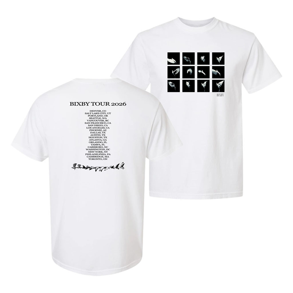 Bixby Merch 2026 Doves Tour T-Shirt Bixby Tour Merch Gifts For Music Lovers - Kdjoy Bixby Merch 2026 Doves Tour T-Shirt Bixby Tour Merch Gifts For Music Lovers - Kdjoy