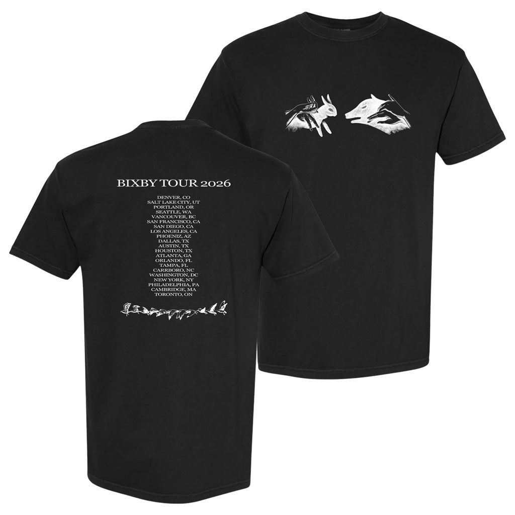 Bixby Merch 2026 Shadow Puppets Tour T-Shirt Bixby Tour Shirt Present For Music Lovers - Kdjoy