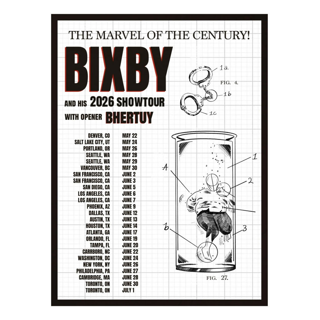 Bixby Merch 2026 Tour Poster Bixby Artist Merch Wall Art Decor Gift For Music Lovers - Kdjoy Bixby Merch 2026 Tour Poster Bixby Artist Merch Wall Art Decor Gift For Music Lovers - Kdjoy