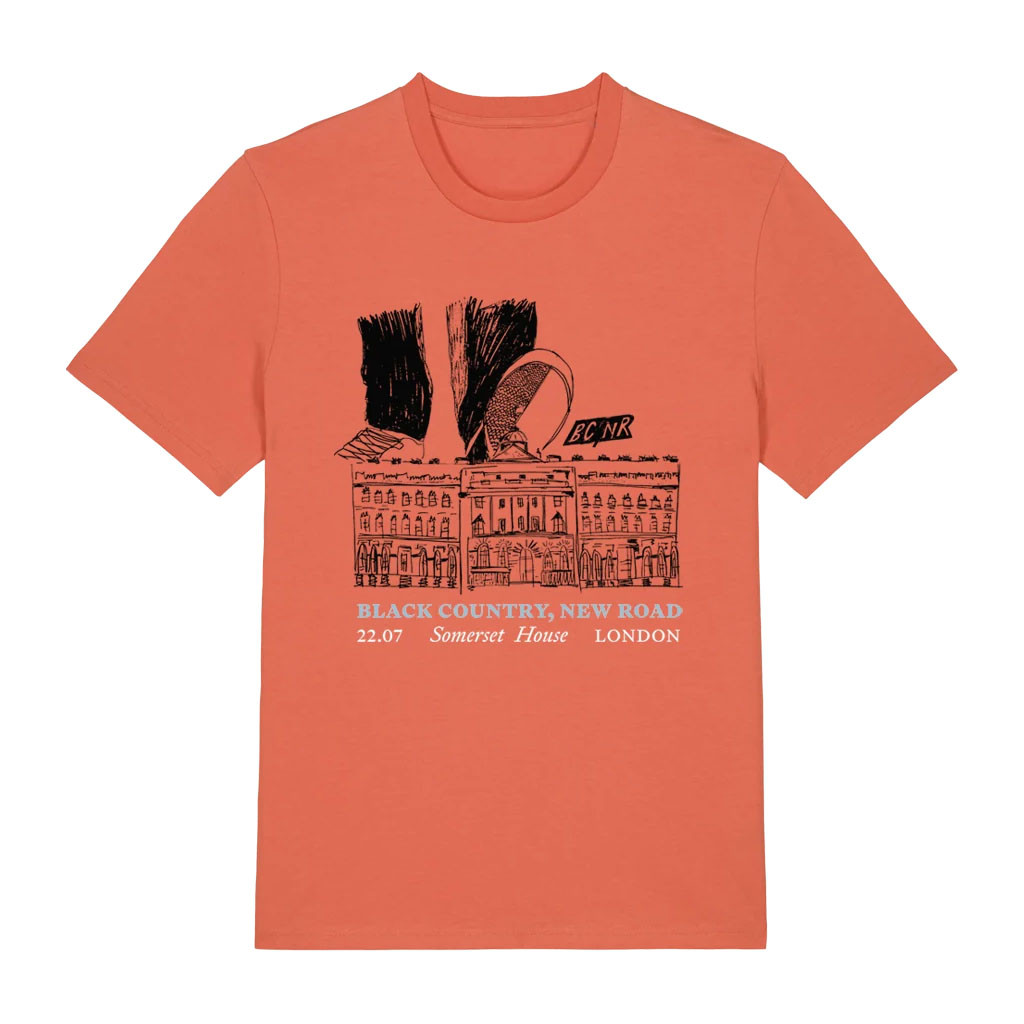 Black Country New Road Merch 2026 Somerset House T-Shirt Cool Gifts For Rock Lovers - Kdjoy