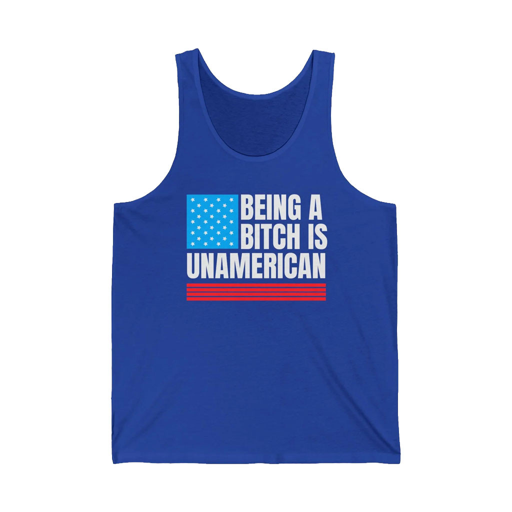 Black Guns Matter Merch 2026 Being A Btch Is UnAmerican Tank Top Patriotic Gifts Ideas - Kdjoy