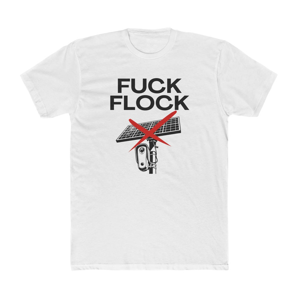 Black Guns Matter Merch 2026 Fck Flock Cameras T-Shirt Anti Surveillance Shirt Gift Ideas - Kdjoy