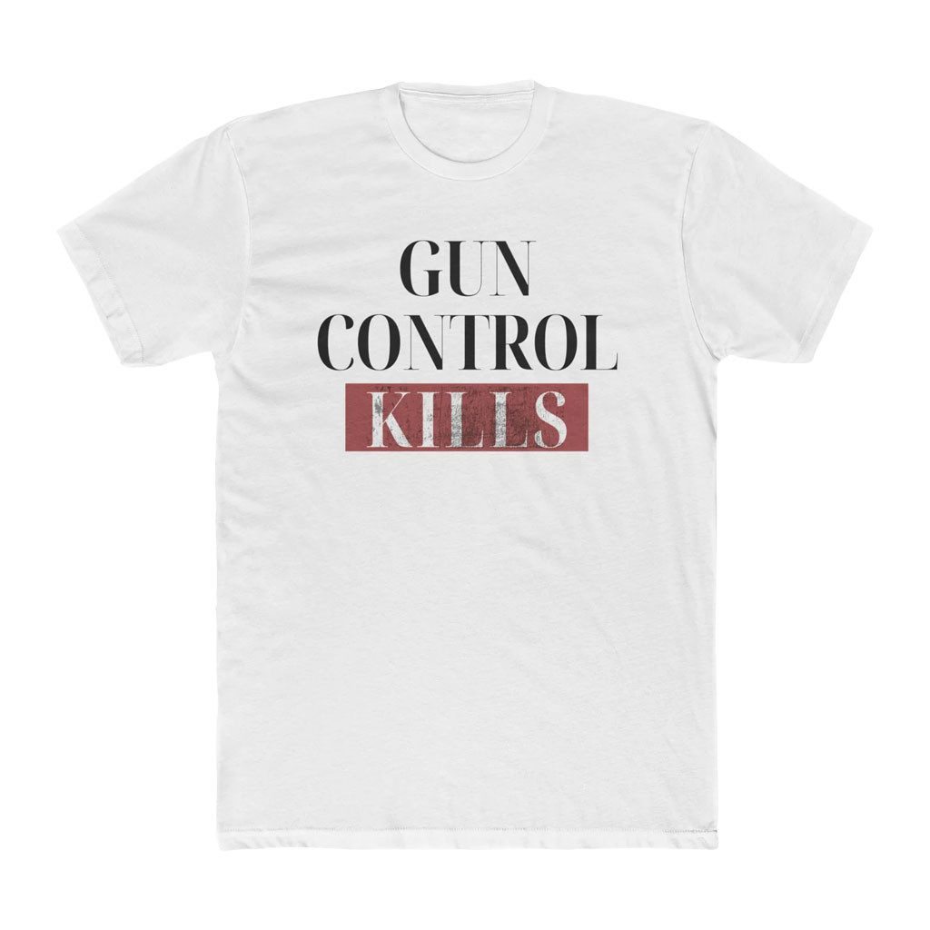 Black Guns Matter Merch 2026 Gun Control Kills T-Shirt Pro 2A T-Shirt Gift For Dad - Kdjoy