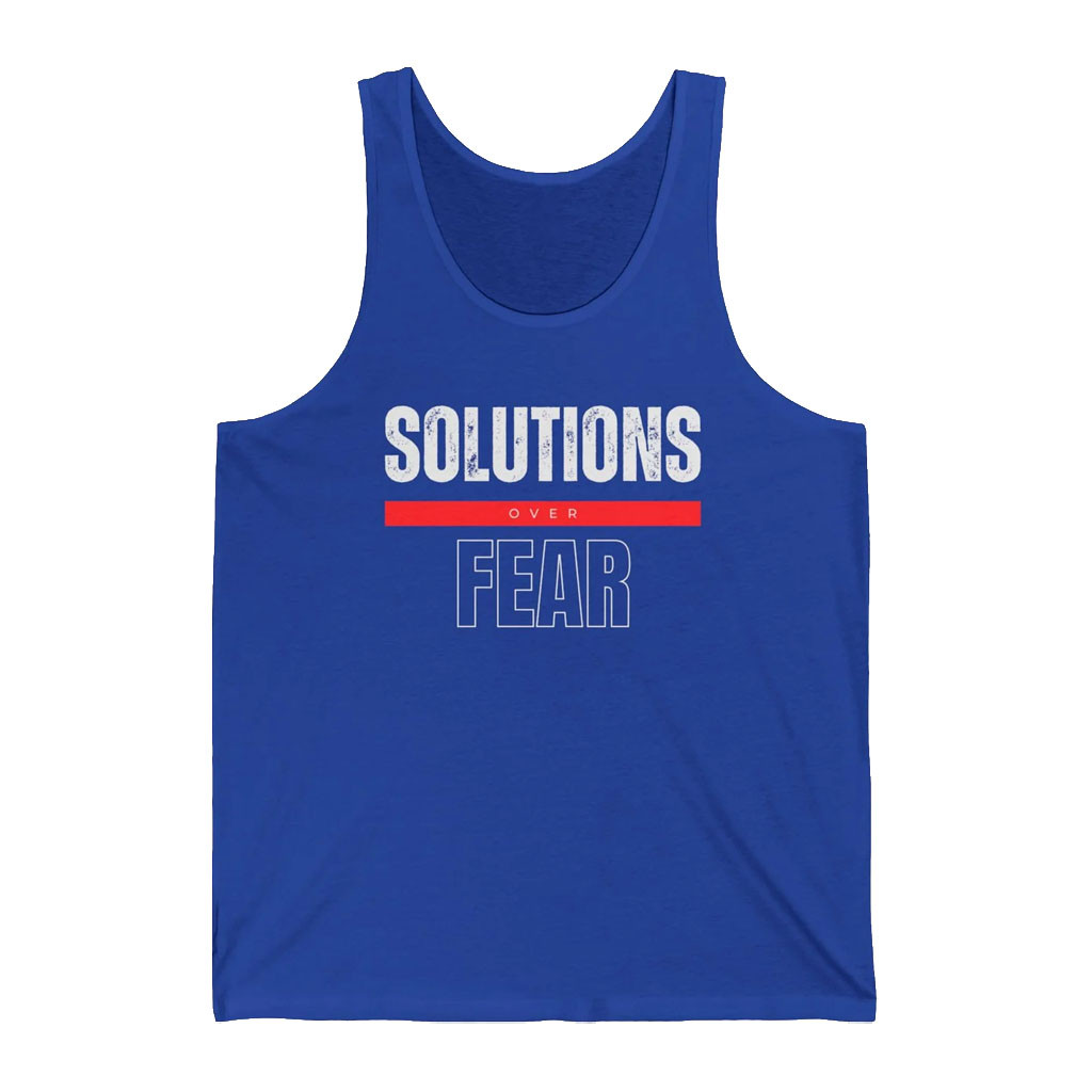 Black Guns Matter Merch 2026 Solutions Over Fear Tank Top Unique Gift For Brothers - Kdjoy Black Guns Matter Merch 2026 Solutions Over Fear Tank Top Unique Gift For Brothers - Kdjoy