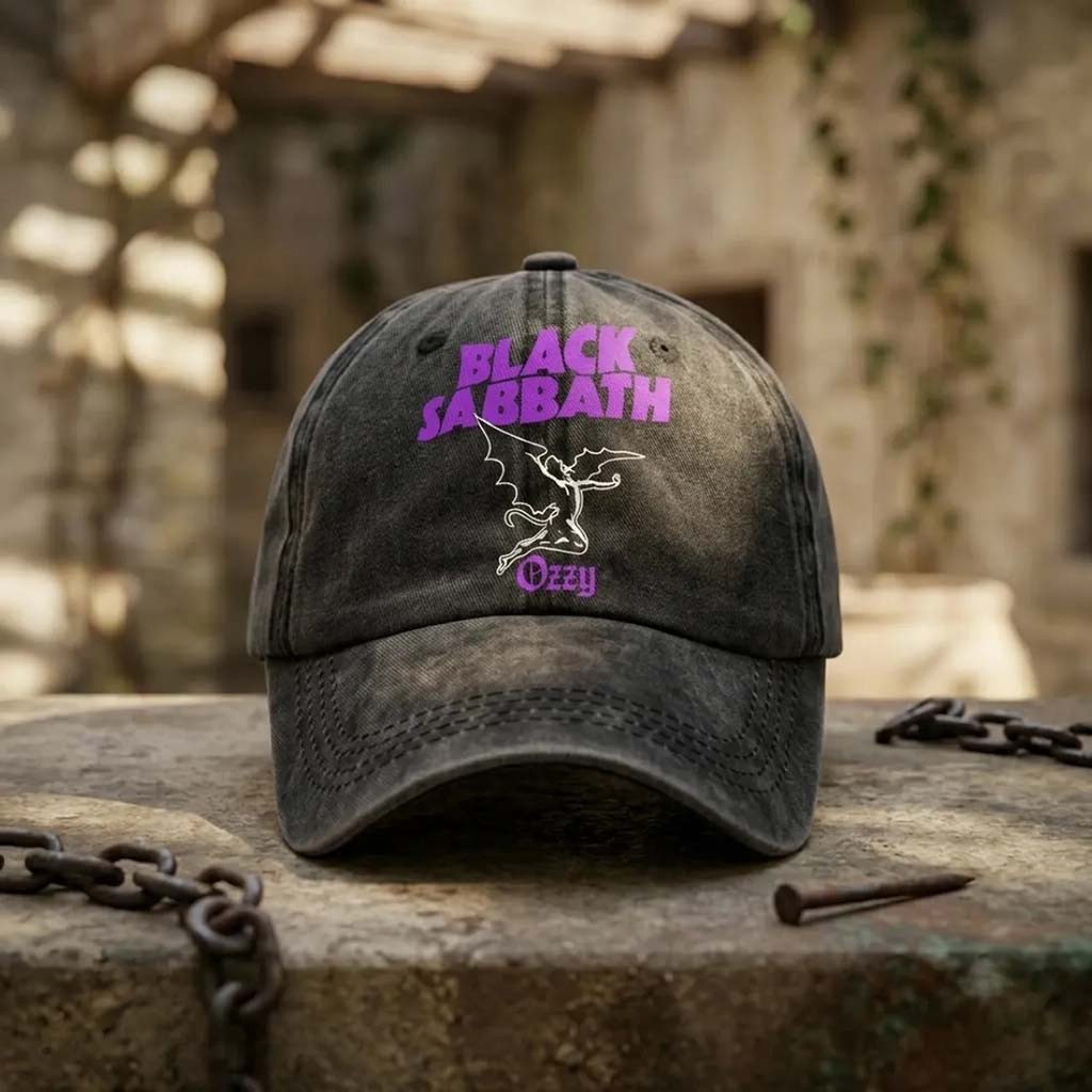 Black Sabbath Ozzy Osbourne Hat 2026 Black Sabbath Band Merch Gift Ideas For Dad - Kdjoy