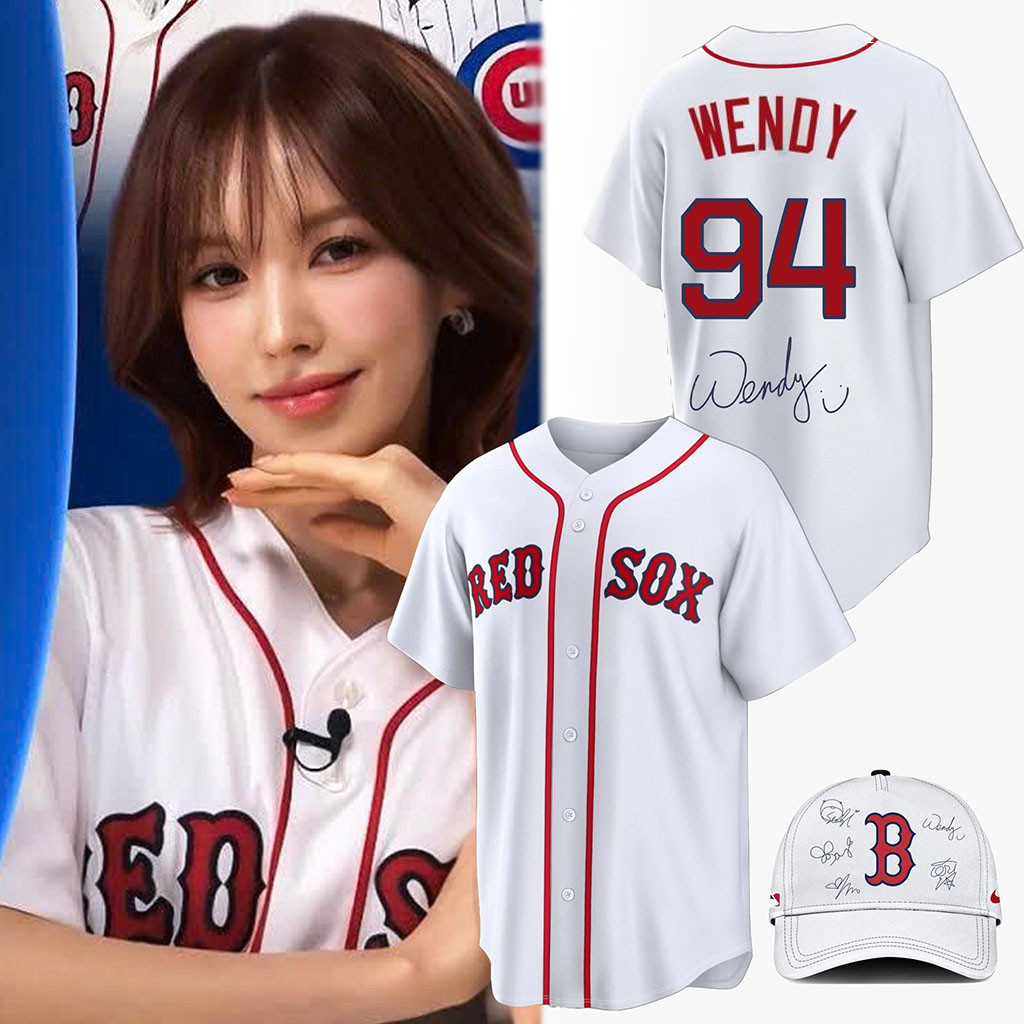 Blackpink 10th Anniversary Comeback Red Velvet Wendy Baseball Jersey 2026 Red Sox Merch Gifts - Kdjoy