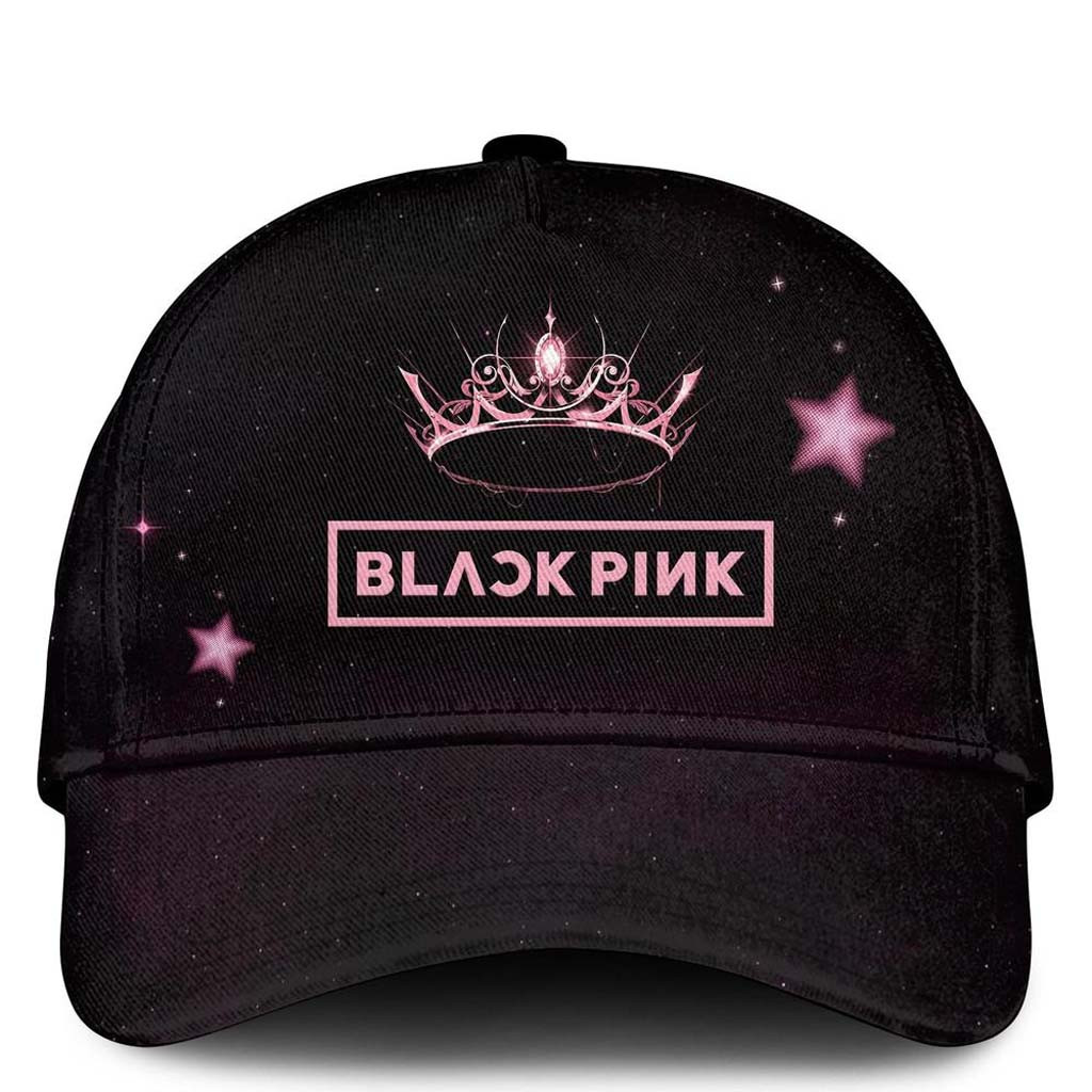 Blackpink 10Th Anniversary Merch 2026 Logo Crown Hat Blackpink Kpop Gear Gift For Fans - Kdjoy