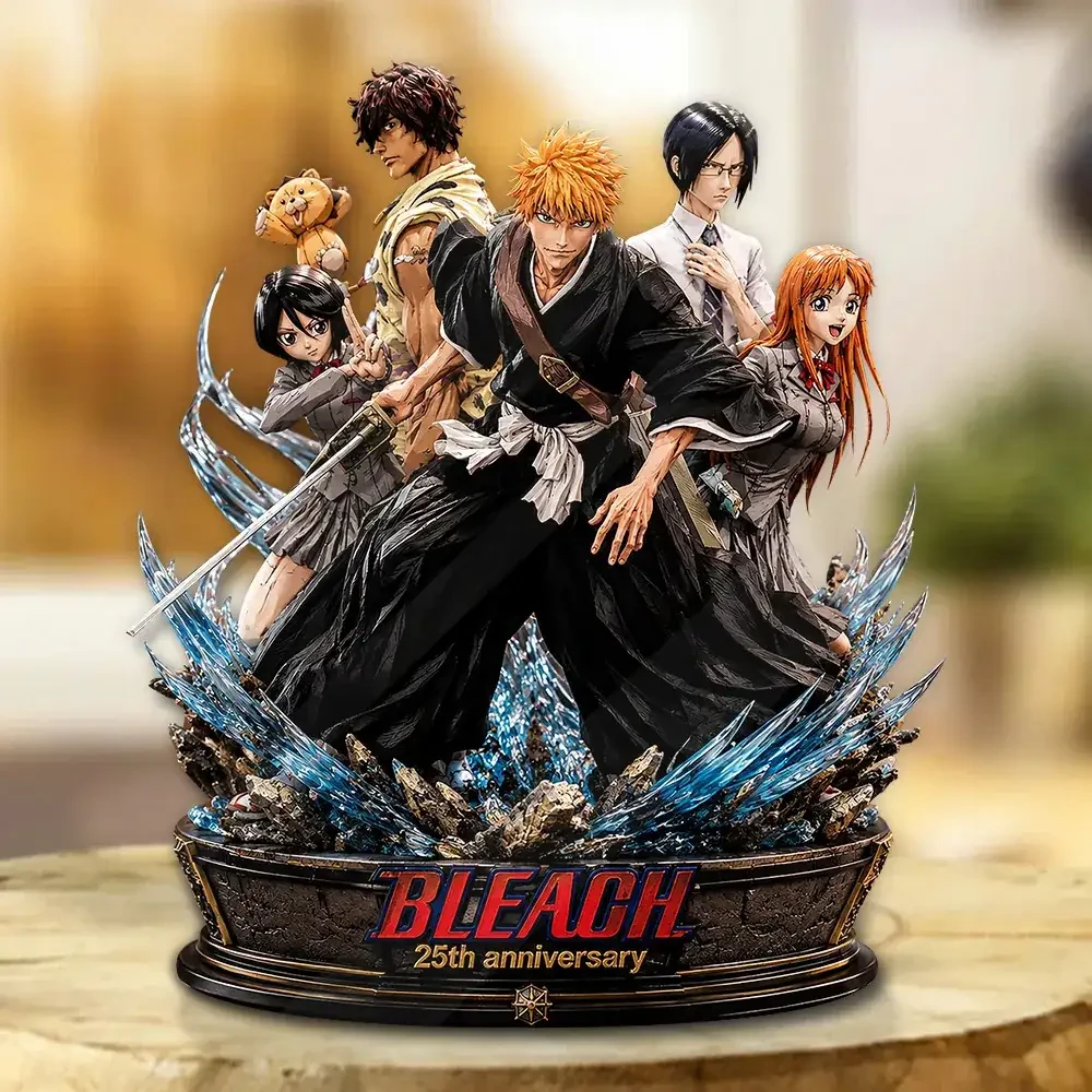 Bleach 25th Anniversary Shape Acrylic Plaque TV Series Bleach Merch Anime Lover Room Decor - Kdjoy