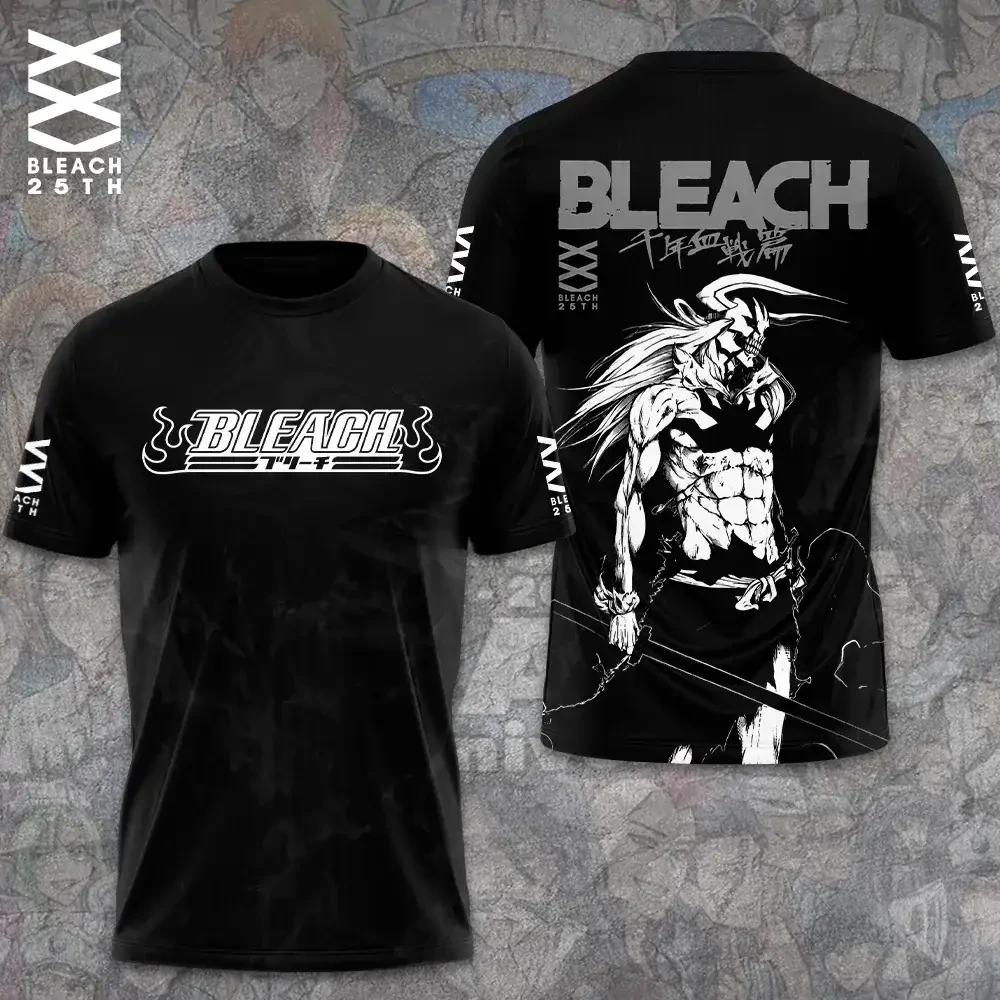 Bleach x The Stories Of Ichigo 25th Anniversary T-Shirt Bleach Merch Anime Lovers Gifts - Kdjoy