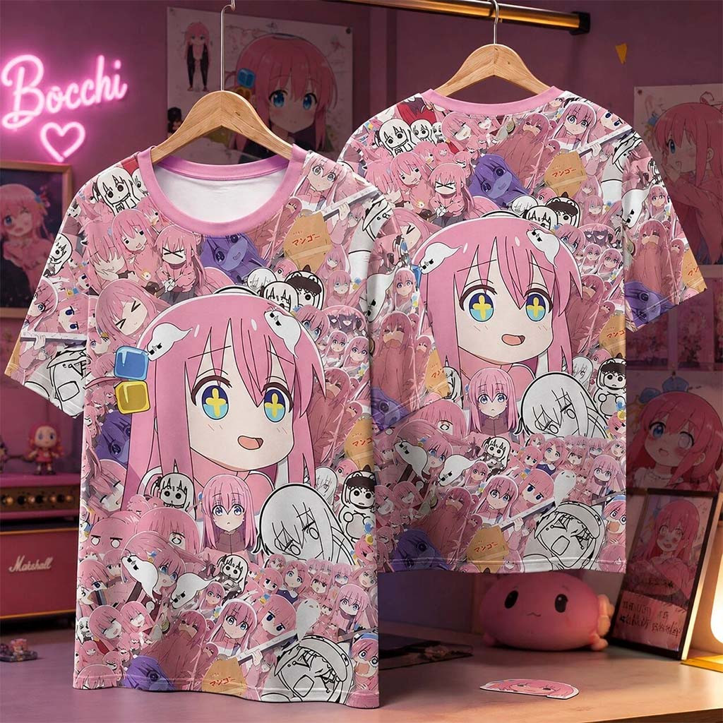 Bocchi The Rock Anime Shirt Bocchi The Rock Merch Gift Ideas For Besties - Kdjoy