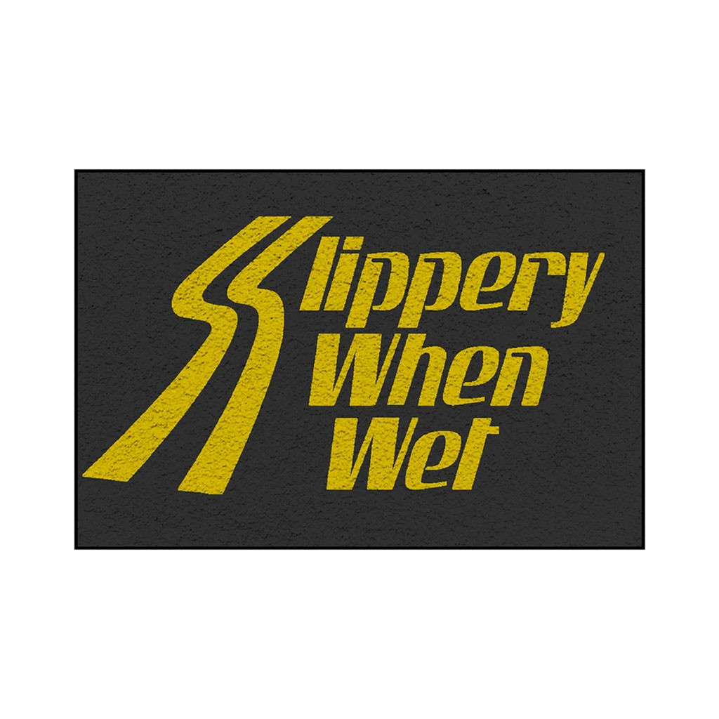 Bon Jovi Merch 2026 Slippery When Wet Doormat Rock Welcome Mat Present For Music Lovers - Kdjoy