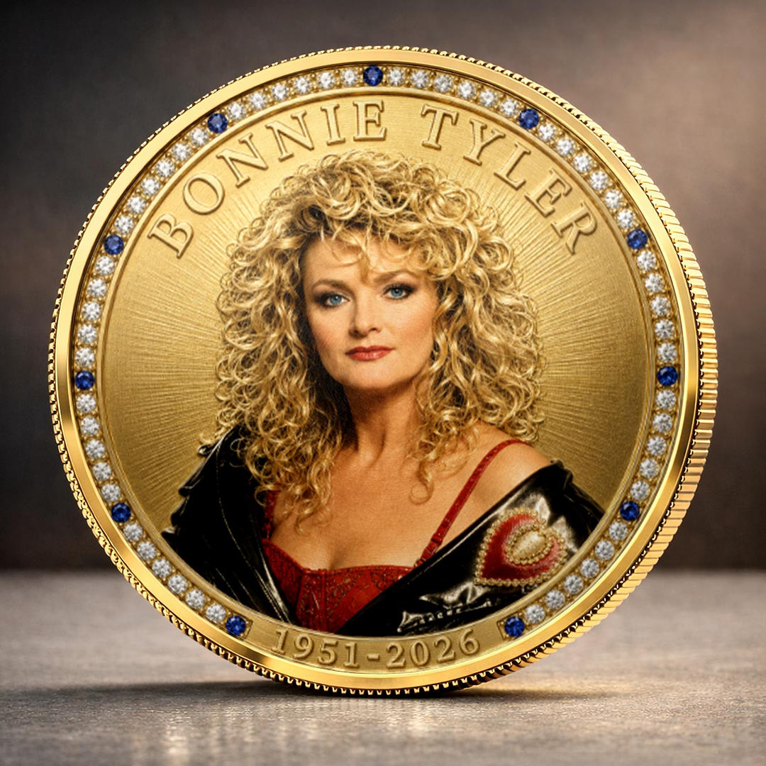 Bonnie Tyler Commemorative Coin 2026 Bonnie Tyler Memorial Merch Gift For Music Fans - Kdjoy