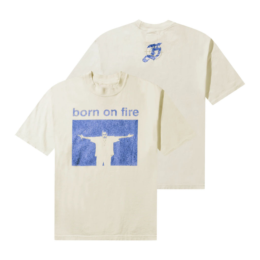 Born On Fire Merch 2026 Blessd X Born On Fire T-Shirt Best Gift For Rapper Fans - Kdjoy