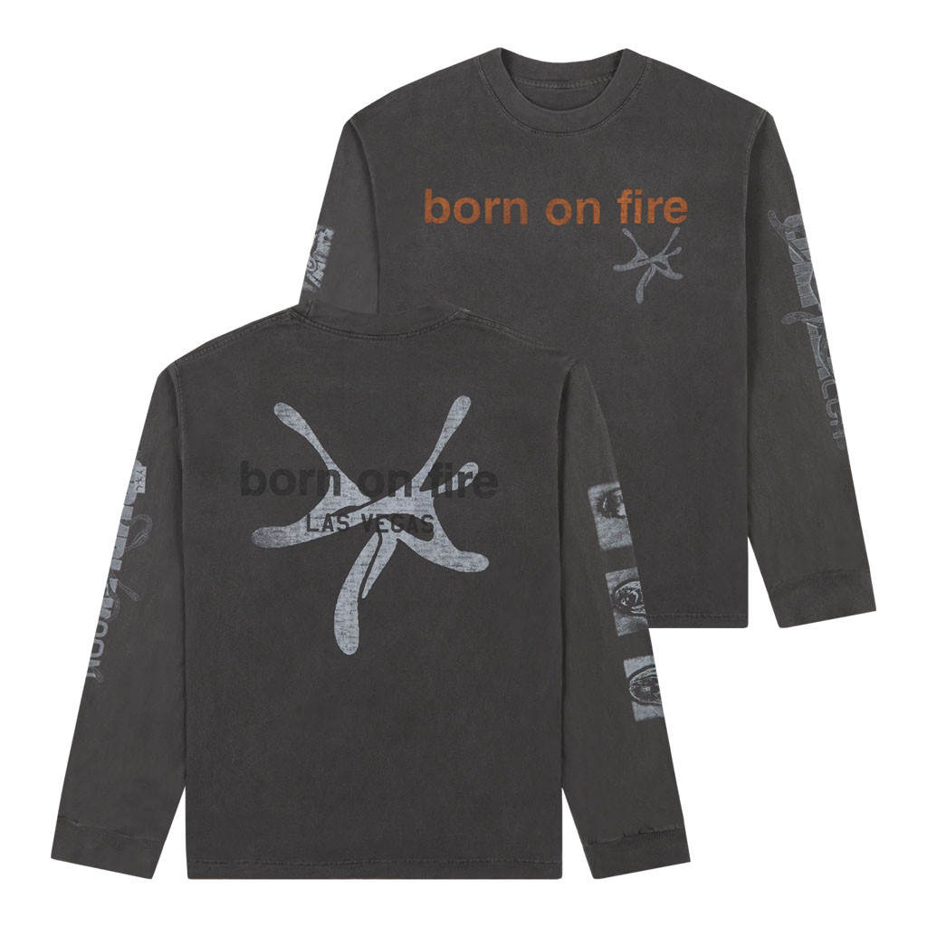 Born On Fire Merch 2026 UY Scuti X Born On Fire Long Sleeve Shirt Present For Brothers - Kdjoy