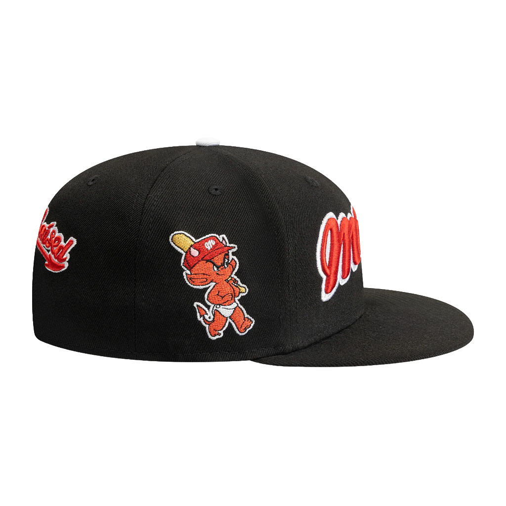 Born X Raised Merch 2026 Diablos Diablito Snapback Hat Embroidered Diablos Merch Fan Gifts - Kdjoy