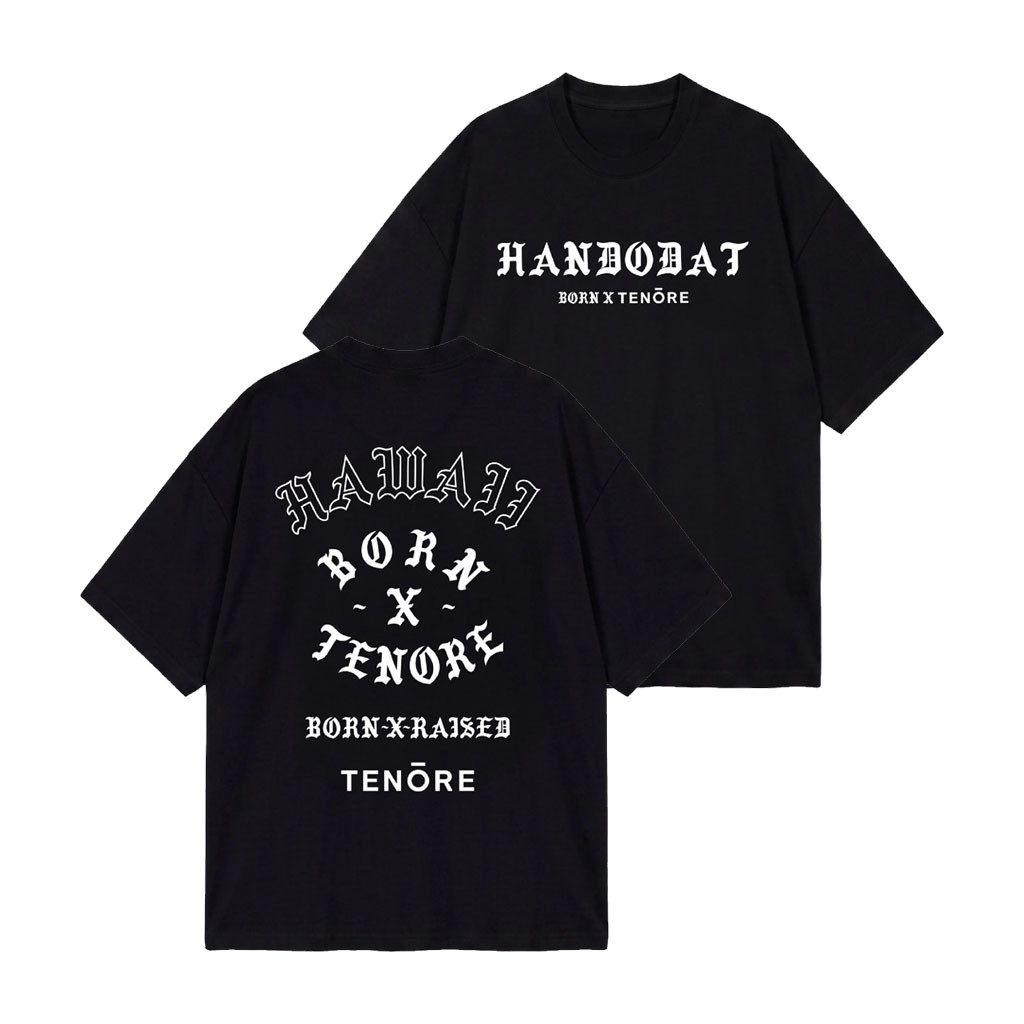 Born X Raised Merch 2026 Tenore Hawaii Rocker T-Shirt Black Present For Brothers - Kdjoy Born X Raised Merch 2026 Tenore Hawaii Rocker T-Shirt Black Present For Brothers - Kdjoy