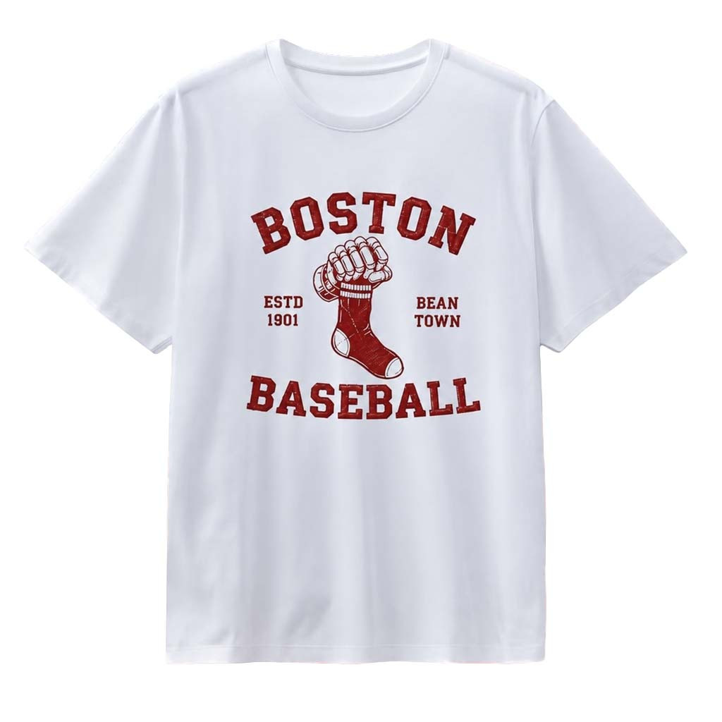 Boston baseball Estd 1901 Bean Town T-Shirt Boston Red Sox Merch Gifts For Baseball Fans - Kdjoy
