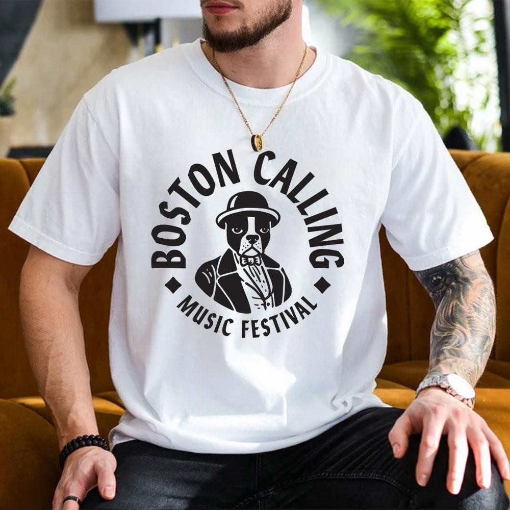 Boston Calling 2027 Logo T-Shirt Unique Gifts For Music Lovers - Kdjoy