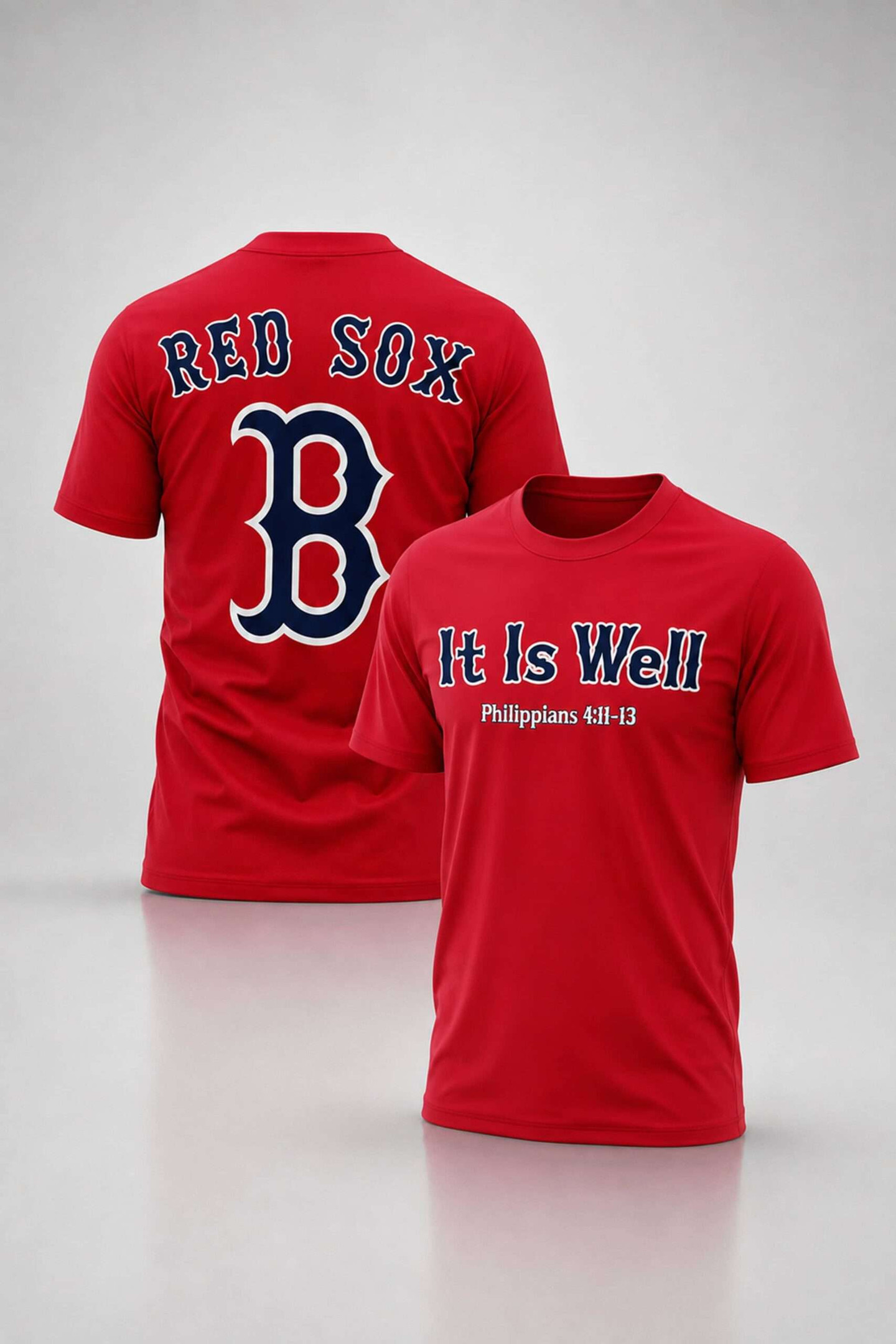 Boston Red Sox 2026 It Is Well Shirt Red Sox Merch Presents For Baseball Fans - Kdjoy