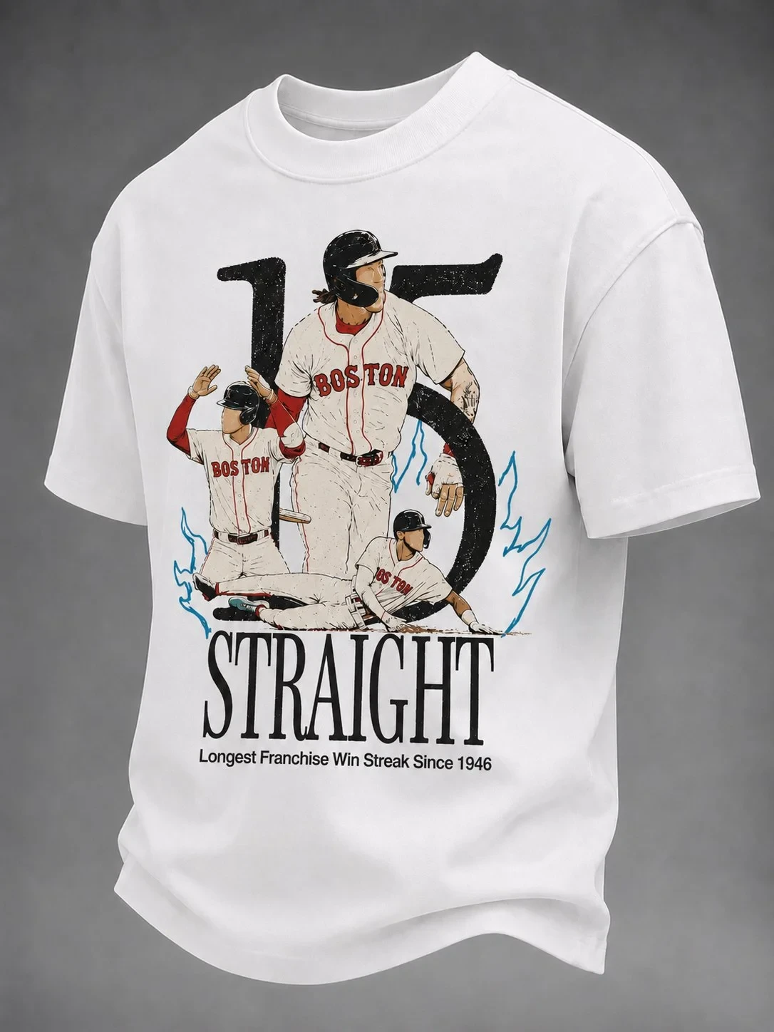 Boston Red Sox Merch Straight Longest Franchise Win Streak Since 1946 T-Shirt Gifts For Fan - Kdjoy Boston Red Sox Merch Straight Longest Franchise Win Streak Since 1946 T-Shirt Gifts For Fan - Kdjoy