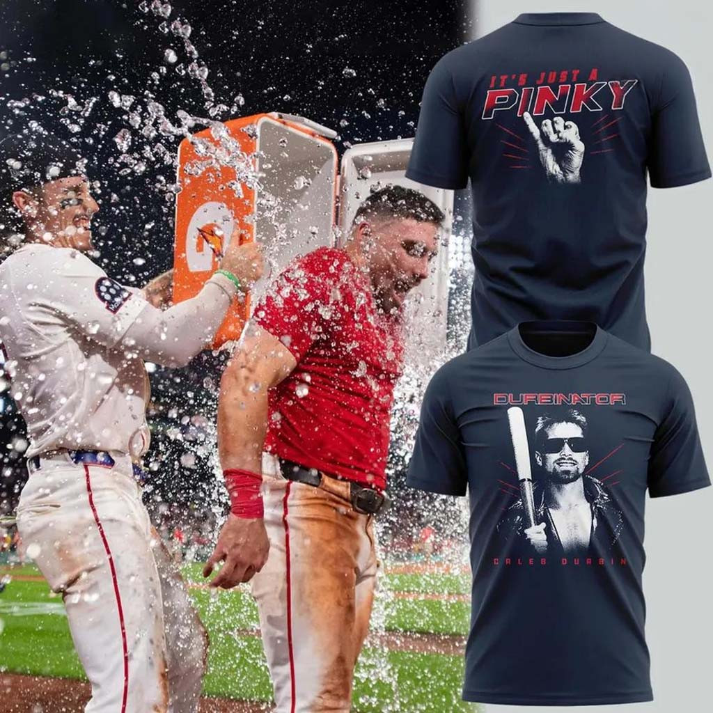 Boston Red Sox X Caleb Durbin Durbinator 2026 T-Shirt It's Just A Pinky Shirt Baseball Fan Gift