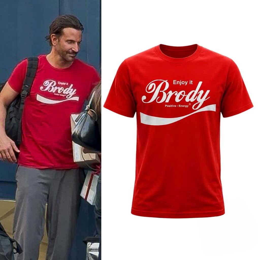 Bradley Cooper In Paris Brody Enjoy It Shirt Bradley Cooper Merch Gift Ideas For Him - Kdjoy