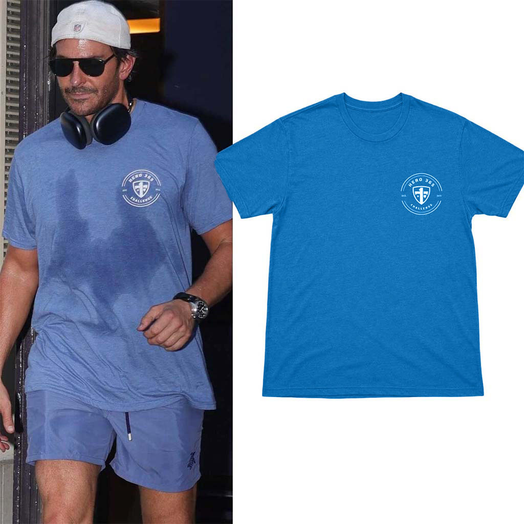Bradley Cooper In Paris Hero 365 Challenge Shirt Bradley Cooper Merch Best Gift For Brothers - Kdjoy