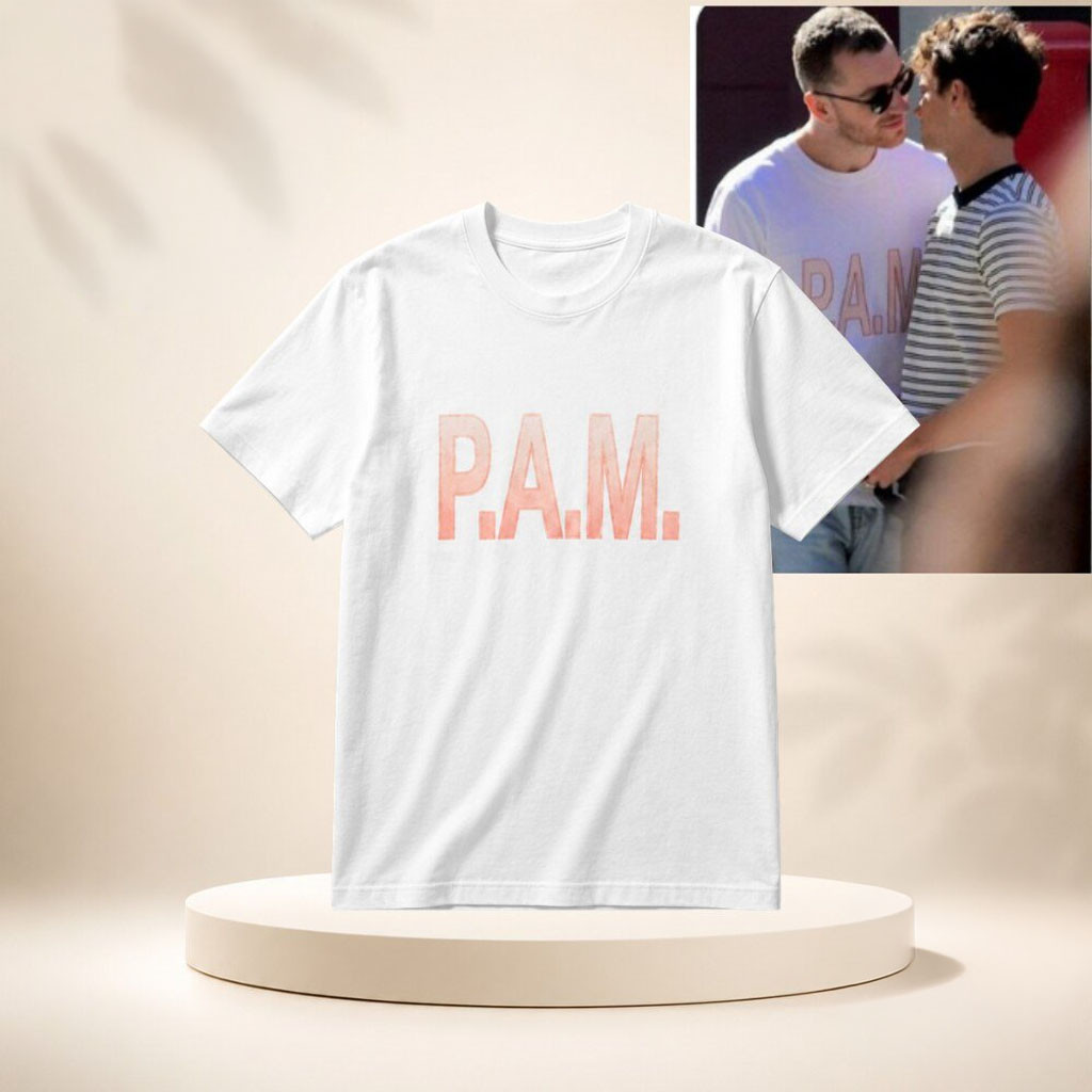 Brandon Flynn X Sam Smith PAM Shirt Streetwear Clothing Gift For Brothers - Kdjoy Brandon Flynn X Sam Smith PAM Shirt Streetwear Clothing Gift For Brothers - Kdjoy