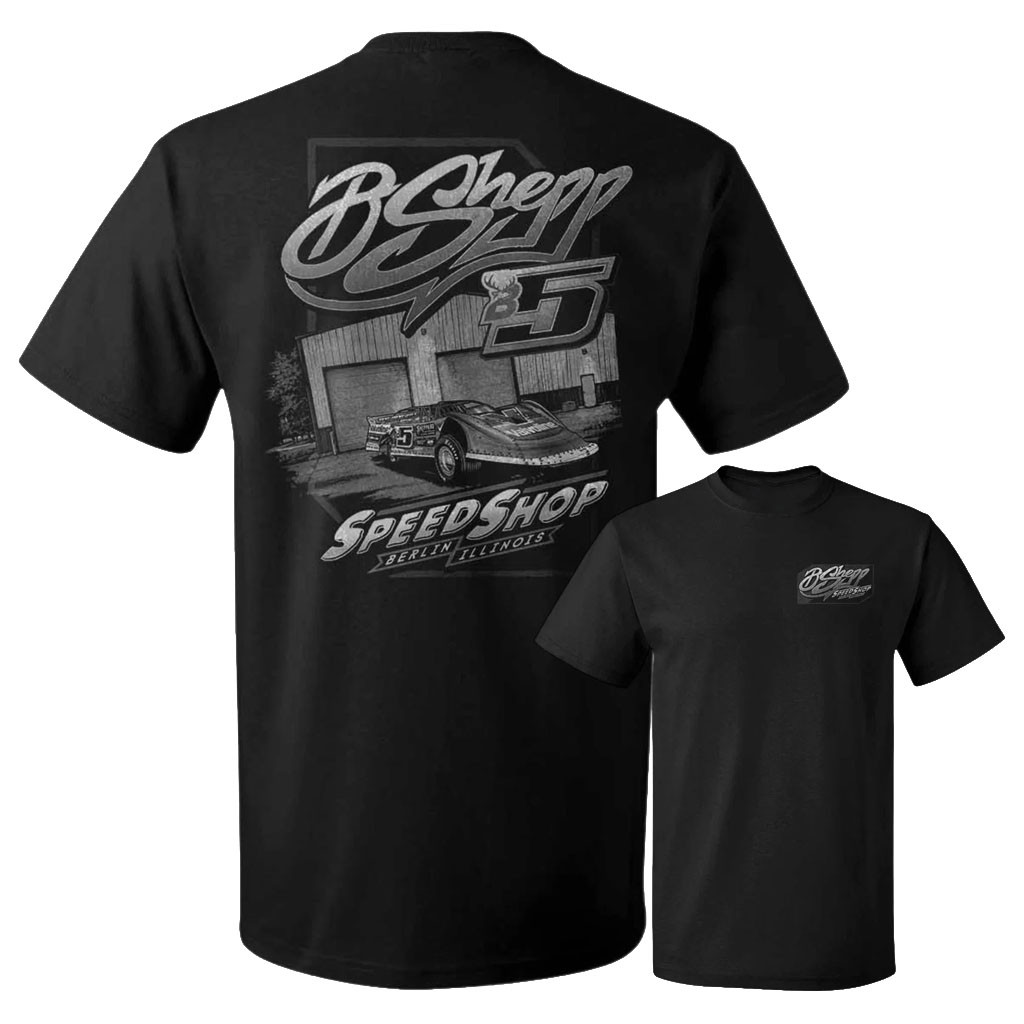 Brandon Sheppard Merch 2026 BSheep B5 SpeedShop T-Shirt Black Birthday Gift For Him - Kdjoy