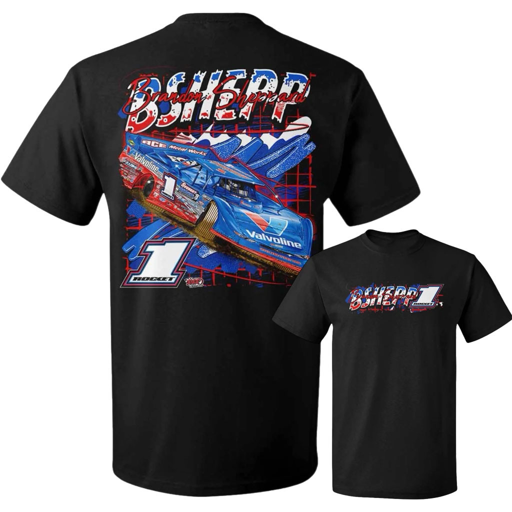 Brandon Sheppard Merch 2026 Rocket1 X BSheep Chaos T-Shirt Best Gift For Racing Fans - Kdjoy