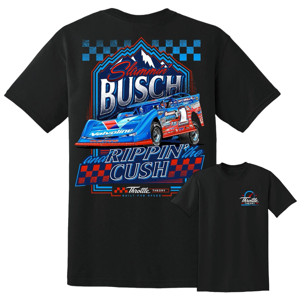 Brandon Sheppard Merch 2026 Throttle Theory Updated Slammin' Busch Lifestyle T-Shirt Him Gifts - Kdjoy
