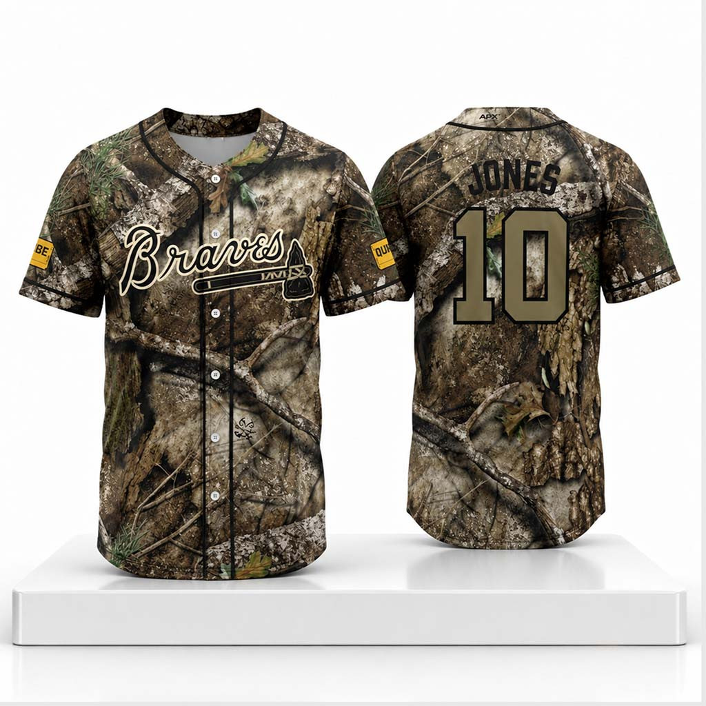 Braves Chipper Jones Realtree APX Fishing Night Jersey 2026 #10 Atlanta Braves Merch Fan Gear - Kdjoy Braves Chipper Jones Realtree APX Fishing Night Jersey 2026 #10 Atlanta Braves Merch Fan Gear - Kdjoy
