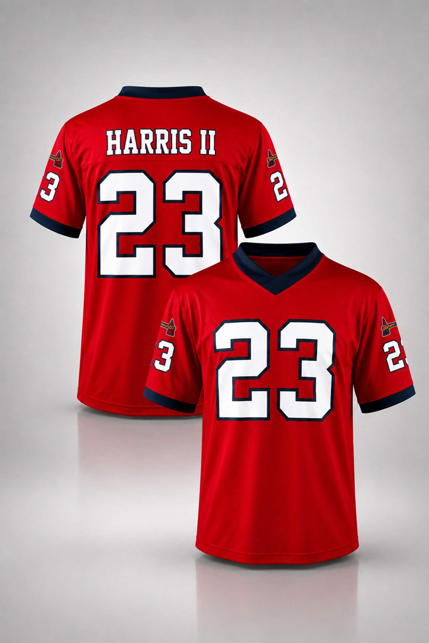 Braves Michael Harris II Football Jersey 2026 No 23 Jersey Gift Ideas For Husband - Kdjoy