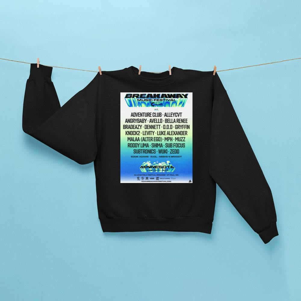 Breakaway Minnesota 2026 Sweatshirt Breakaway Music Festival Merch Gifts For Music Lovers