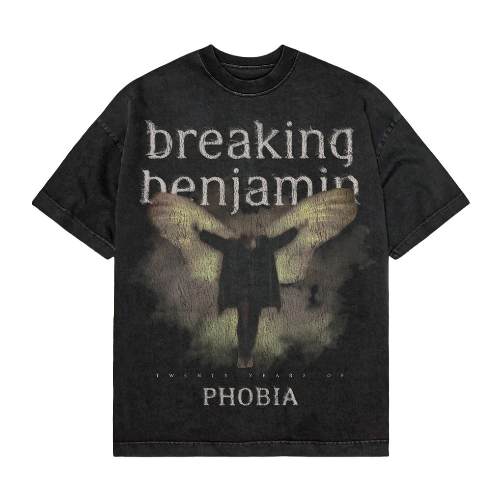 Breaking Benjamin Merch Phobia 20 Year Anniversary Collection 2026 Phobia Album T-Shirt Gifts - Kdjoy