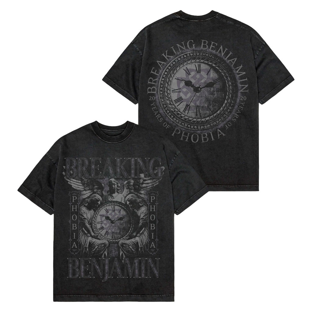 Breaking Benjamin Merch Phobia 20 Year Anniversary Collection T-Shirt 2026 Gift For Rock Fans - Kdjoy