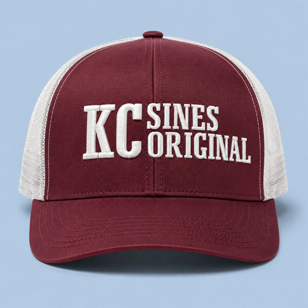 Brendan Hunt KC Sines Original Trucker Hat Embroidered Brendan Hunt Merch Fans Gifts - Kdjoy Brendan Hunt KC Sines Original Trucker Hat Embroidered Brendan Hunt Merch Fans Gifts - Kdjoy
