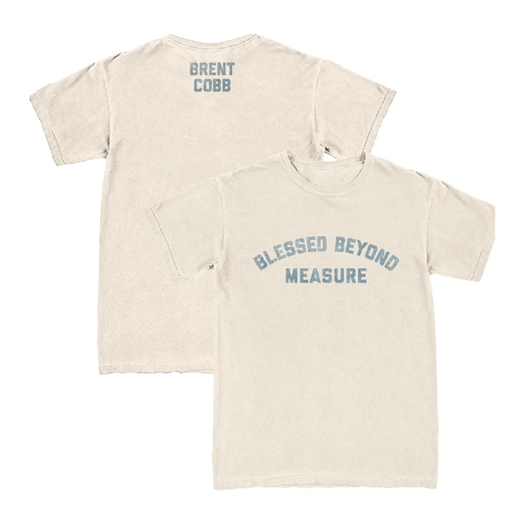 Brent Cobb Merch 2026 Blessed Beyond Measure T-Shirt Gift Ideas For Country Music Fans - Kdjoy