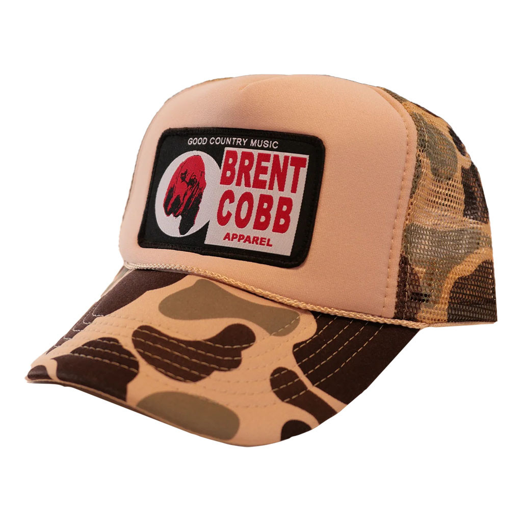 Brent Cobb Merch 2026 Bloodhound Camo Trucker Hat Best Gift For Country Music Fans - Kdjoy Brent Cobb Merch 2026 Bloodhound Camo Trucker Hat Best Gift For Country Music Fans - Kdjoy