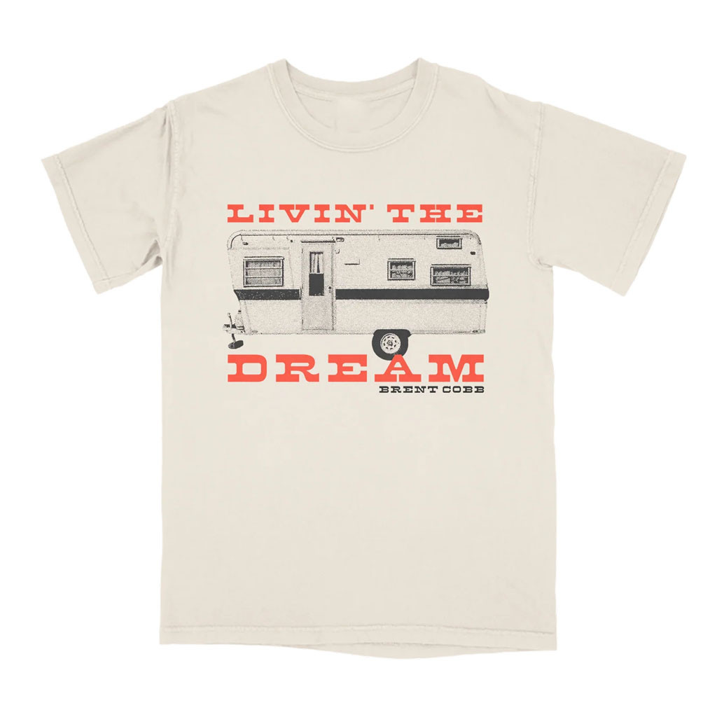 Brent Cobb Merch 2026 Livin' The Dream T-Shirt Brent Cobb Shirt Gift For Country Fans - Kdjoy