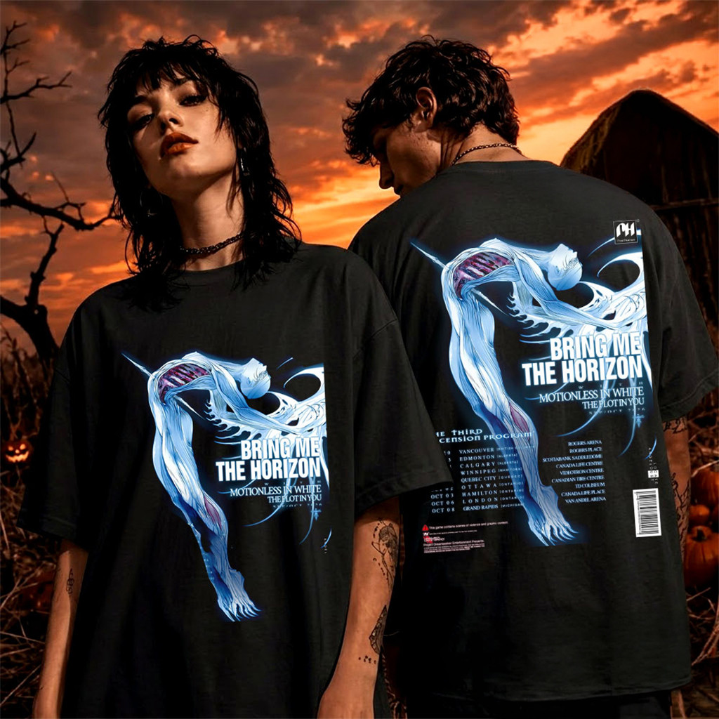 Bring Me The Horizon The Third Ascension Program Tour T-Shirt Bring Me The Horizon Merch - Kdjoy
