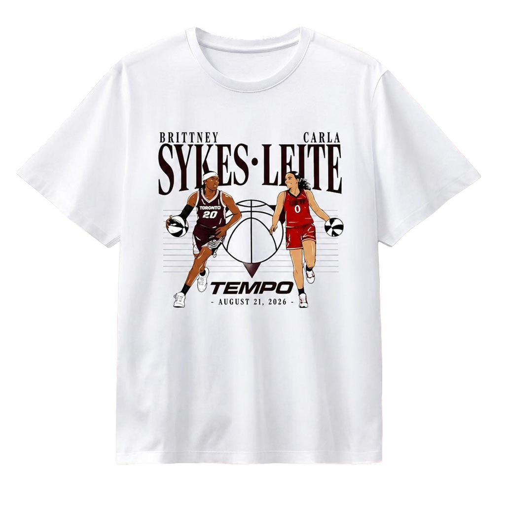 Brittney Sykes And Carla Leite Toronto Tempo Shirt WNBA Game Day Shirts Basketball Gifts - Kdjoy