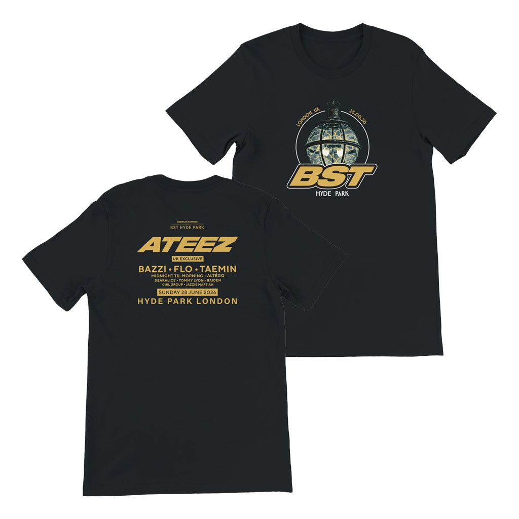 BST Hyde Park Merch 2026 Ateez Event T-Shirt Music Festival Outfits Present For Fans - Kdjoy BST Hyde Park Merch 2026 Ateez Event T-Shirt Music Festival Outfits Present For Fans - Kdjoy