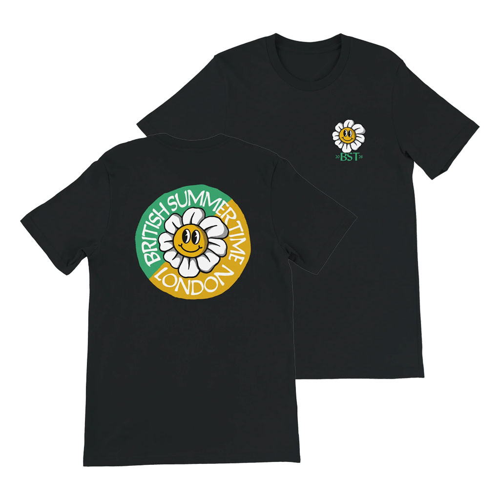 BST Hyde Park Merch 2026 Daisy T-Shirt Black Music Festival Outfits Gift For Fans - Kdjoy