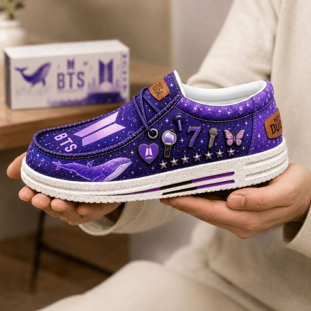 BTS Merch World Tour Arirang Shoes BTS Arirang Merch Army Gear Gift For Kpop Fans - Kdjoy