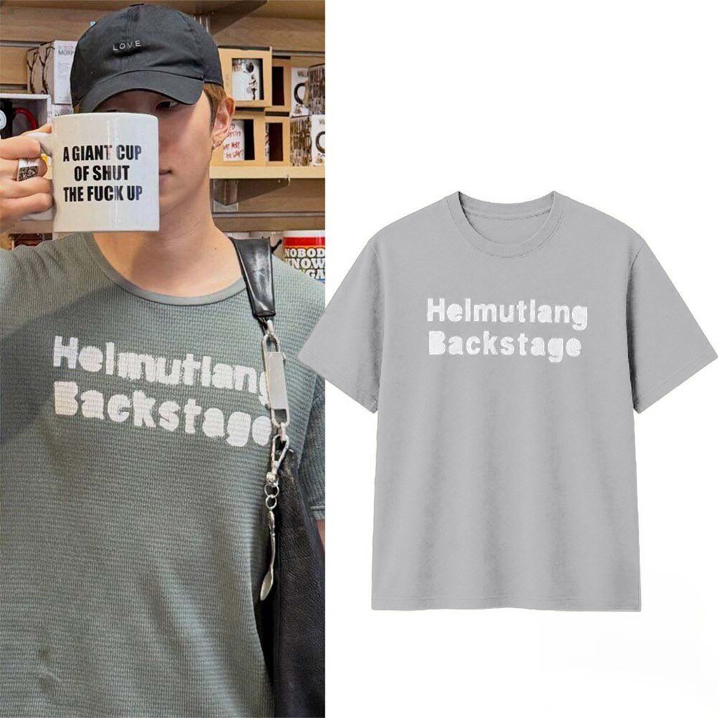 BTS Namjoon Helmutlang Backstage Special Shirt BTS Merch Best Gifts For Kpop Fans - Kdjoy BTS Namjoon Helmutlang Backstage Special Shirt BTS Merch Best Gifts For Kpop Fans - Kdjoy