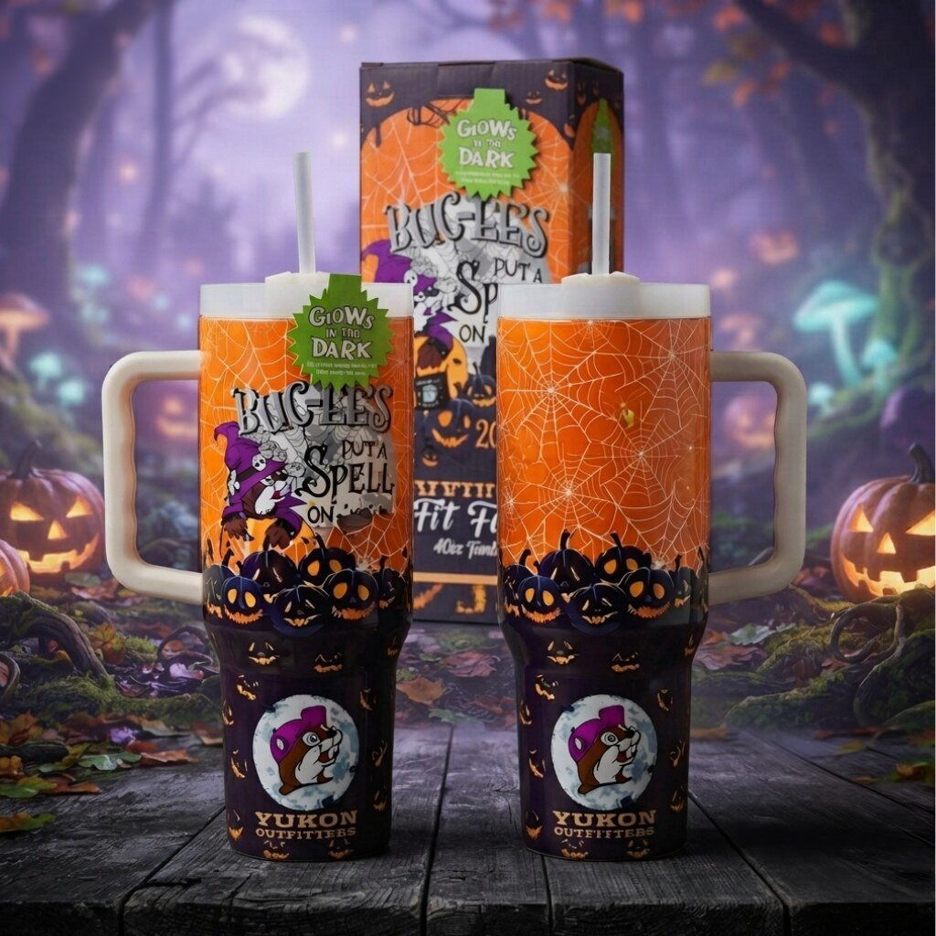 Buc-Ee's Halloween 2026 Put A Spell On Me 40oz Tumbler Buc-Ee's Merch Halloween Gift Ideas - Kdjoy